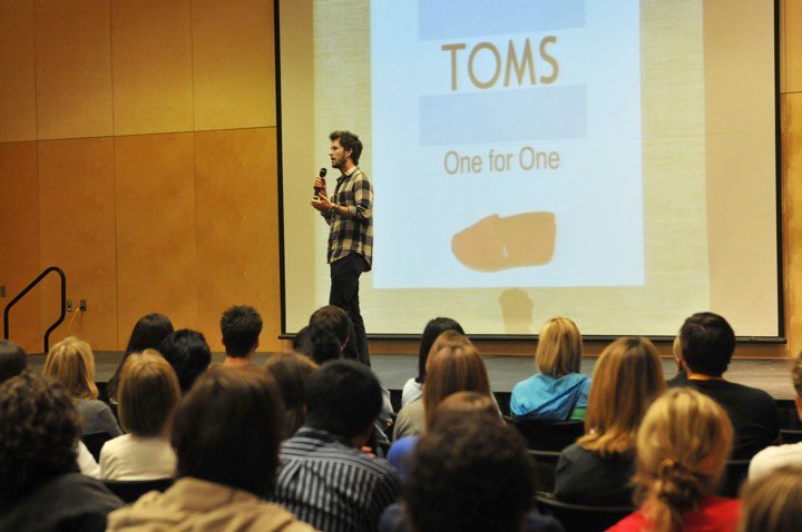 Tom's Shoes, which popularized the One for One business model, is an example of social entrepreneurship.